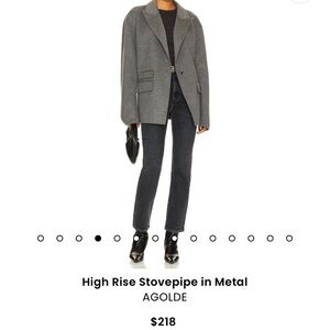Agolde HighRise StovePipe Jeans